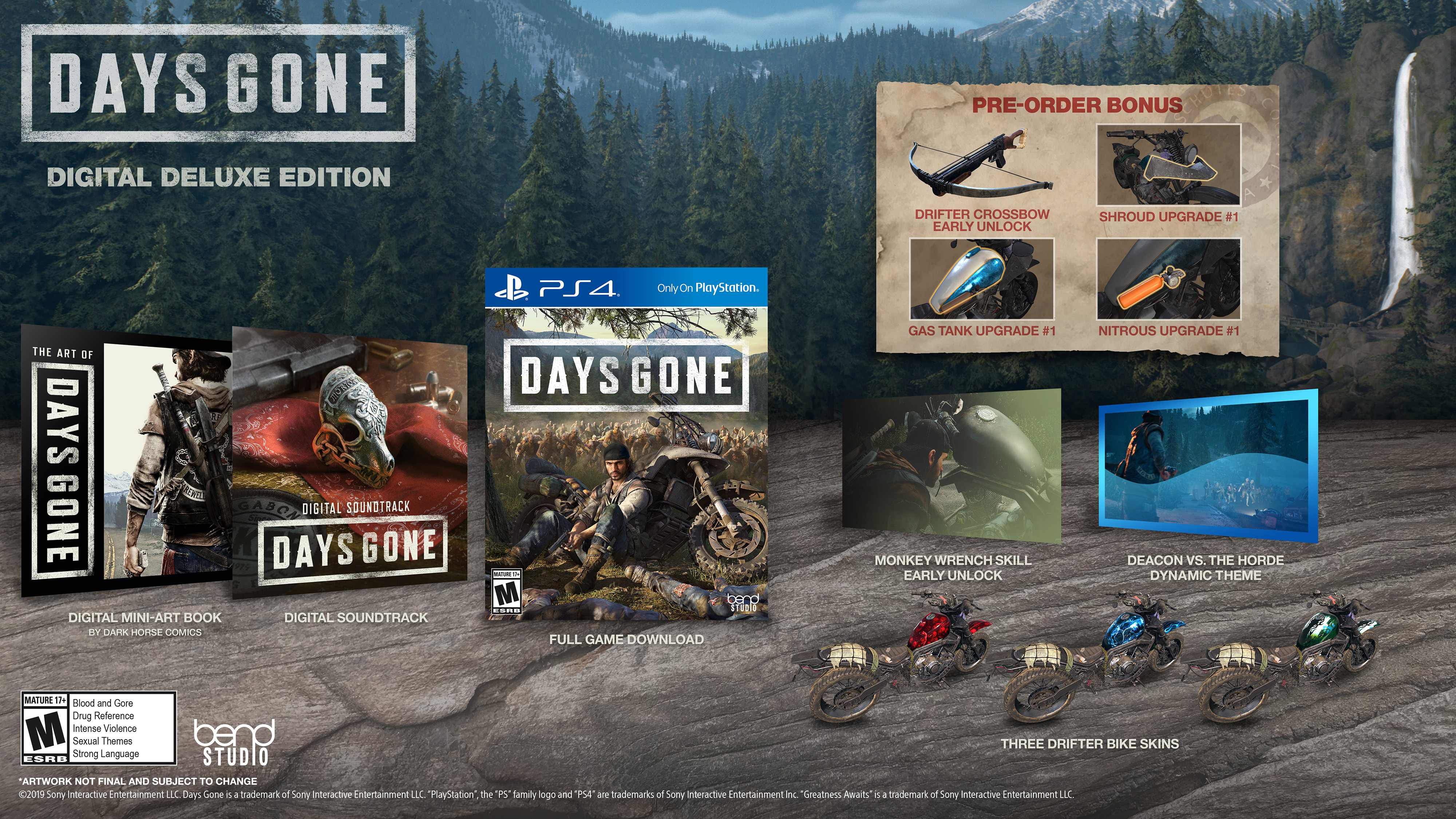 days gone ps4 ps store